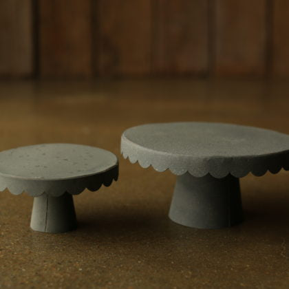 Scalloped Cake Stands