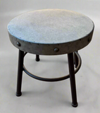 Galvanized Metal Stool