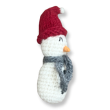 Newborn Knitted Snowman Stuffy