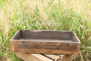 Antique Wood Tray